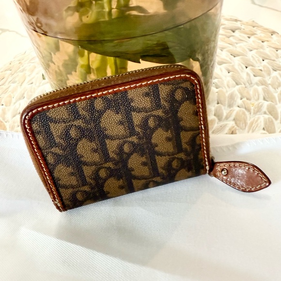 Dior Brown and Tan Heart Charm Wallet - ⭐️AuThEniC - Picture 4 of 5